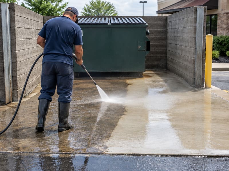 Commercial Pressure Washing in the Chesapeake area